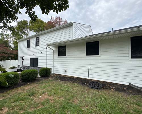 Residential home vinyl siding